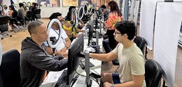 Movimento intenso: TRE-BA registra quase 5 mil atendimentos em 2h de plantão