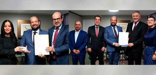 TRE-BA recebe dos Tribunais de Contas do Estado e dos Municípios listas de gestores com contas r...