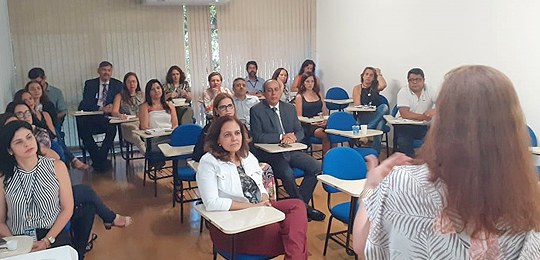 Encontro aconteceu  para tratar sobre o grau de transparência do portal institucional deste Regi...