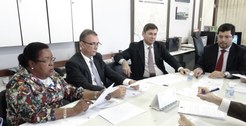 Reunião TRE, Procuradoria Regional Eleitoral e Sucom sobre fiscalização da propaganda eleitoral