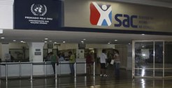 Posto do TRE no SAC Barra para atendimento ao público