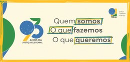 TRE-BA - Selo 93 anos da Justiça Eleitoral