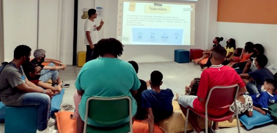 TRE-BA Semana do Jovem Eleitor Semana do Jovem Eleitor / Ação EJE/BA em 30.11.2021