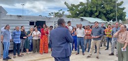 Simulado de evacuação mobiliza servidoras(es), terceirizadas(os) e colaboradoras(es) do Anexo II...