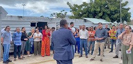 Simulado de evacuação mobiliza servidoras(es), terceirizadas(os) e colaboradoras(es) do Anexo II...