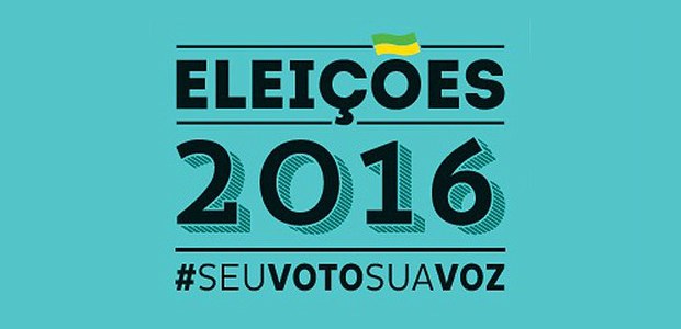 TRE-PE - Logotipo Eleições 2016 azul Logo Eleições 2016 azul
