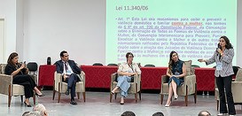 VI Ciclo de Debates:  Formação, cidadania e enfrentamento à violência de gênero pautam segundo d...