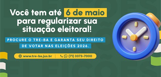 Contagem regressiva: faltam dois dias para fechamento do cadastro eleitoral de 2026