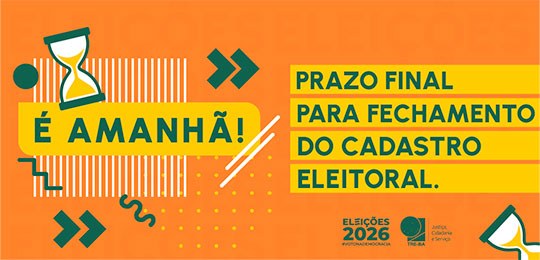 Em Salvador, os cartórios eleitorais e a Central de Atendimento ao Público (CAP) funcionam das 8...