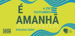 É amanhã: votação ocorrerá das 8h às 17h