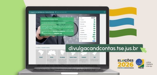 Eleições 2026: DivulgaCand permite consultar informações sobre candidatas e candidatos