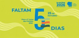 2º turno das Eleições 2026 acontece no próximo domingo (25/10)