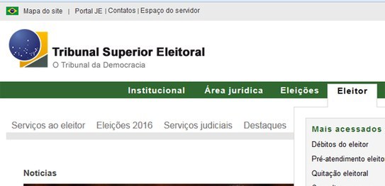 serviço eleitor tse serviço eleitor tse