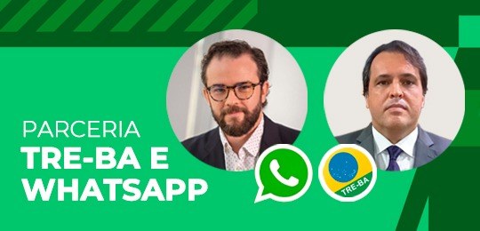 TRE-BA arte parceria whatsapp Arte parceria TRE-BA e whatsapp