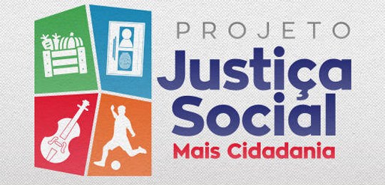 Arte Projeto Justiça Social – Mais Cidadania / Secretaria de Justiça, Direitos Humanos e Desenvo...