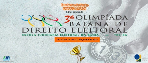 3ª Olimpíada de Direito Eleitoral; EJE-BA