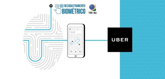 TRE-BA banner parceria Uber