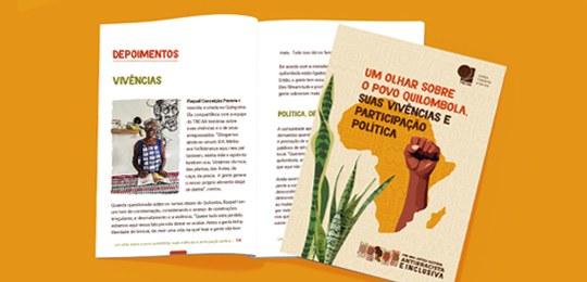 TRE-BA: cartilha Comunidade Quilombola Quingoma TRE-BA lança cartilha educativa sobre cidadania e vivências da Comunidade Quilombola Quingoma