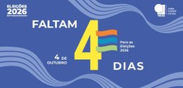 Faltam 4 dias: Prepare seu lembrete eleitoral e saiba a ordem de votação nas Eleições 2026