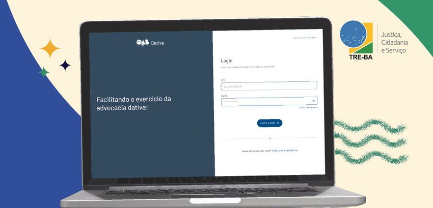 TRE-BA e OAB-BA lançam sistema OAB Dativa TRE-BA e OAB-BA lançam sistema OAB Dativa