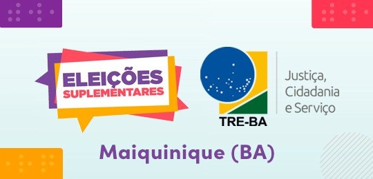 TRE-BA Eleição Suplementar Maiquinique