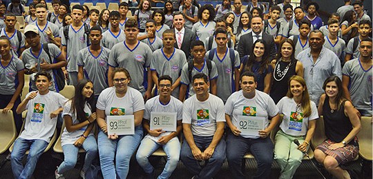 TRE-BA: eleitor do futuro em Feira de Santana Evento fez parte da interiorização da Justiça Eleitoral