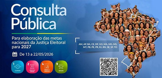 TRE informa: Formulário da consulta pública para elaboração das metas nacionais da judiciais da ...