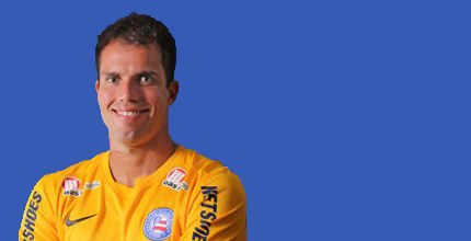 TRE-BA Goleiro Lomba grava campanha para o eleitor TRE-BA Goleiro Lomba grava com o TRE-BA