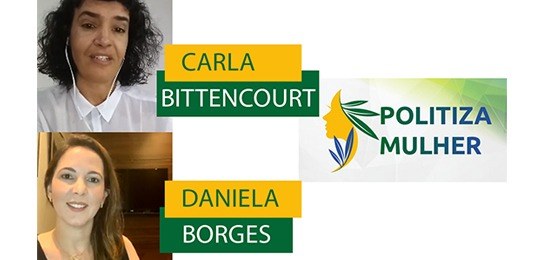 Imagem de cobertura da Live de 06-07-2020 organizada pelo TRE-BA, com a participação da Daniela ...