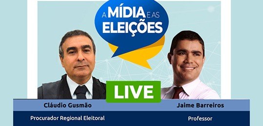TRE-BA - Live de 11-06-2020 - MPE Live de 11-06-2020, com o Procurador Regional Eleitoral, Dr. Cláudio Gusmão.