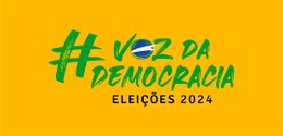TRE-BA: logo amarela eleições 2024
