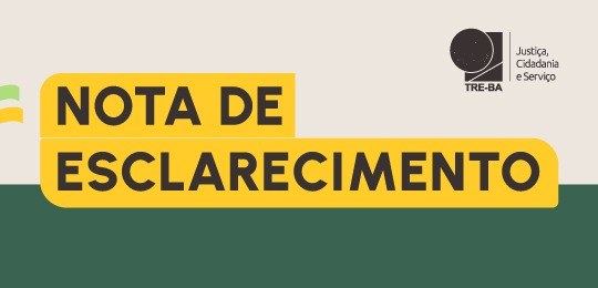 Nota de esclarecimento