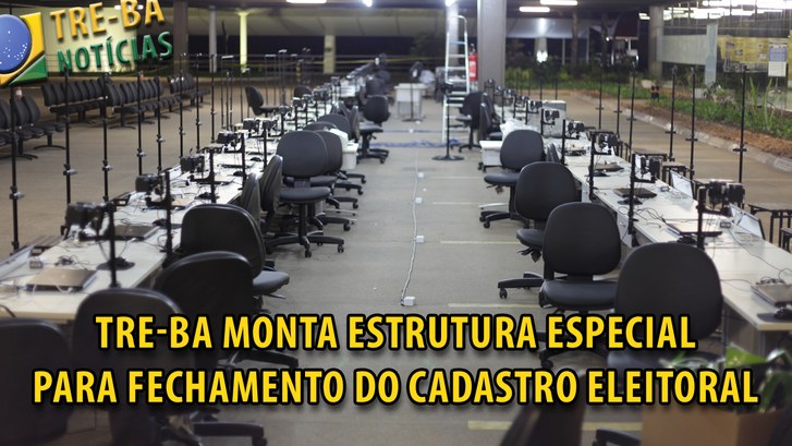 TRE-BA Notícias: 130 estações de trabalho estarão funcionando para agilizar o atendimento, até 4...