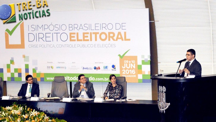  “TRE-BA Notícias” traz entrevistas com palestrantes do Simpósio de Direito Eleitoral