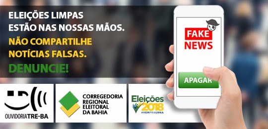 TRE-BA parceria Ouvidoria e Corregedoria fake news
