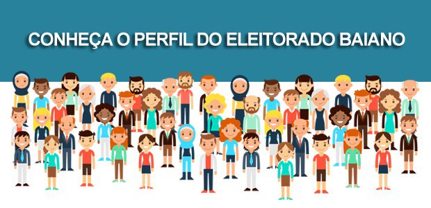 TRE-BA perfil eleitorado Arte perfil do eleitorado