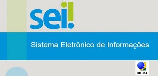 Imagem com os dizeres: SEI! Sistema Eletrônico de Informações.