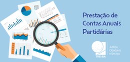 Prazo final: partidos políticos têm até segunda (30/6) para apresentar prestação de contas anual...