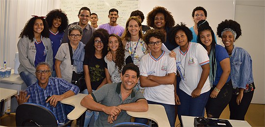 TRE-BA Projeto #PartiuMudar Primeiro encontro do Projeto #PartiuMudar – Educação para a Cidadania Democrática no Ensino Médio
