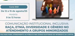 TRE-BA promove capacitação sobre comunicação inclusiva e diversidade no atendimento ao público