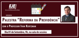 TRE-BA evento do projeto Sextas Culturais, de 1º de setembro de 2017