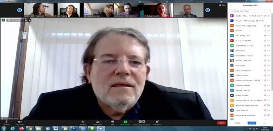 TRE-BA - Reunião dos ASCOMs - III Encontro Virtual - Coptrel Reunião dos Assessores de Comunicação (ASCOMs) no III Encontro Virtual do Colégio de Presidentes...