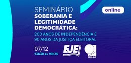 TRE-BA Seminário "Soberania e Legitimidade Democrática”