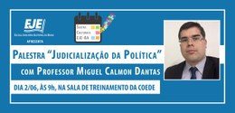 TRE-BA sextas culturais judicialização da política novo local