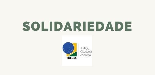 Campanha do TRE-BA de arrecadação de doações para o Asilo São Lázaro.