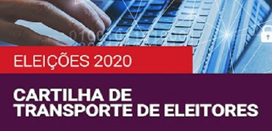 Cartilha sobre Transporte de eleitores para as Eleições 2020.