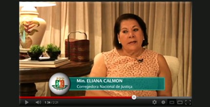 TRE-BA "TRE Notícias" com Eliana Calmon TRE-BA "TRE Notícias", em sua 4ª (quarta) edição com Eliana Calmon