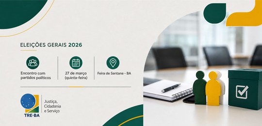 Encontro promoverá orientações sobre propaganda eleitoral e busca prevenir irregularidades duran...
