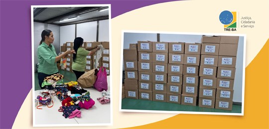 Últimos dias: Campanha ‘Juntas Por Elas’ do TRE-BA recebe donativos até terça-feira (30/9)