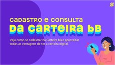 Guia para consulta dos mesários sobre como cadastrar uma conta na Carteira Digital bB para receb...